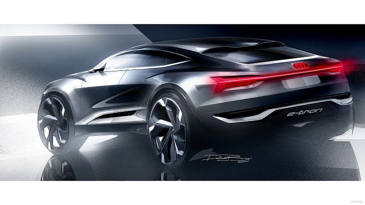 奥迪 概念车 e-tron sportback concept 高清手机竖屏壁纸