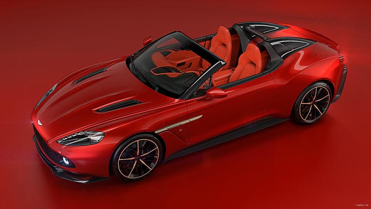 阿斯顿·马丁 Vanquish speedster 高清全屏壁纸