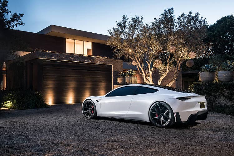特斯拉 Roadster  高清全屏壁纸