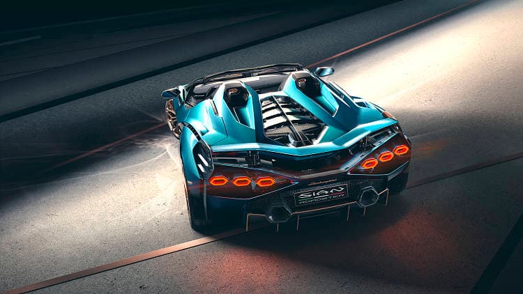 兰博基尼 Sian roadster 高清全屏壁纸