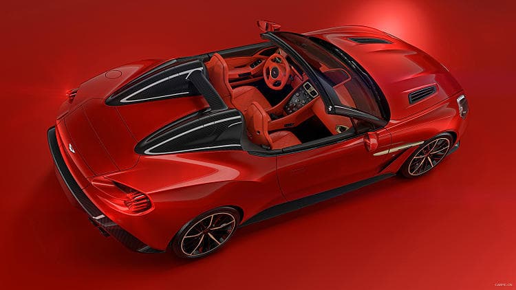 阿斯顿·马丁 Vanquish speedster 高清全屏壁纸