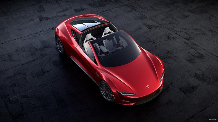特斯拉 Roadster  高清全屏壁纸