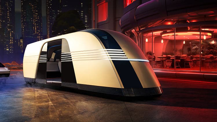 特斯拉 Robovan  高清全屏壁纸