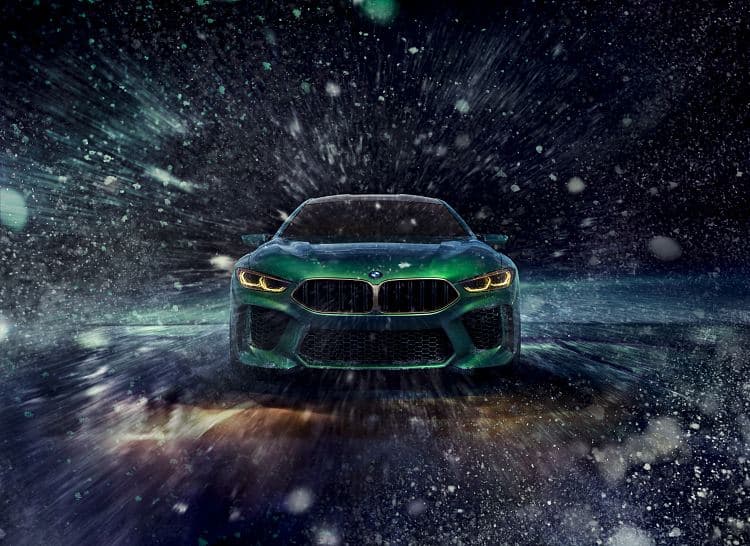 宝马 M8 gran coupe concept 高清全屏壁纸
