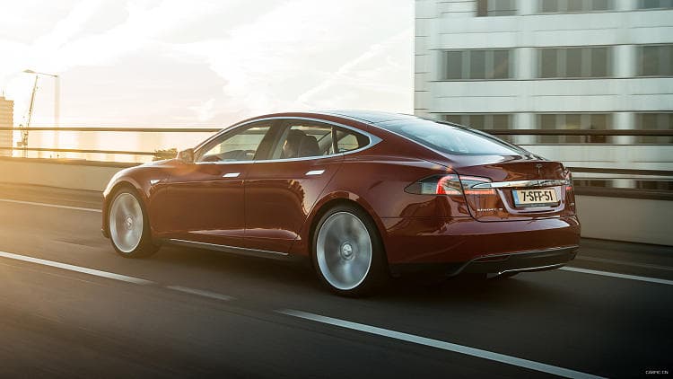 特斯拉 Model S  高清全屏壁纸