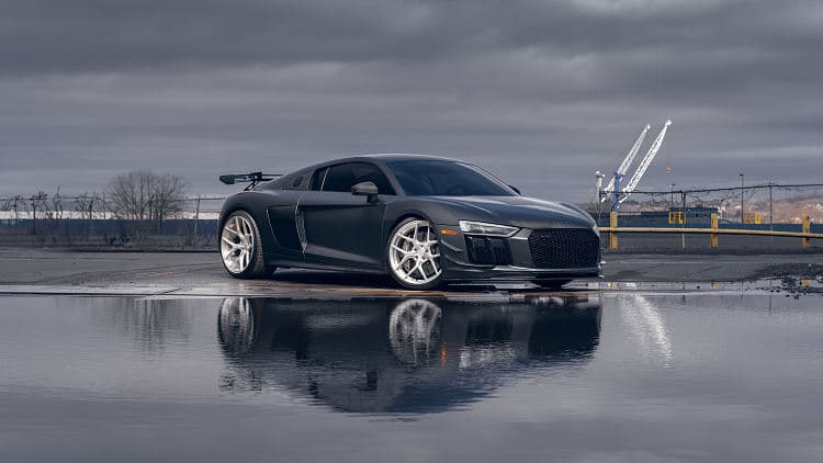 奥迪 R8 velgen wheels 高清全屏壁纸