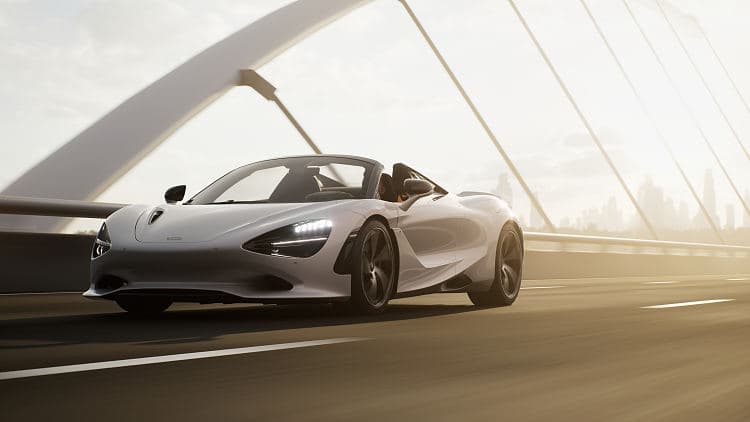 迈凯伦 750S spider 高清全屏壁纸