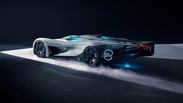 捷豹 Vision Gran Turismo SV 高清全屏壁纸