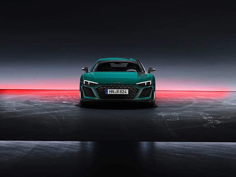 奥迪 R8 green hell 高清全屏壁纸