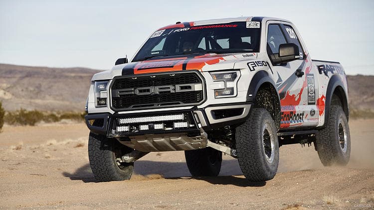 福特 F150 猛禽 race truck 高清全屏壁纸