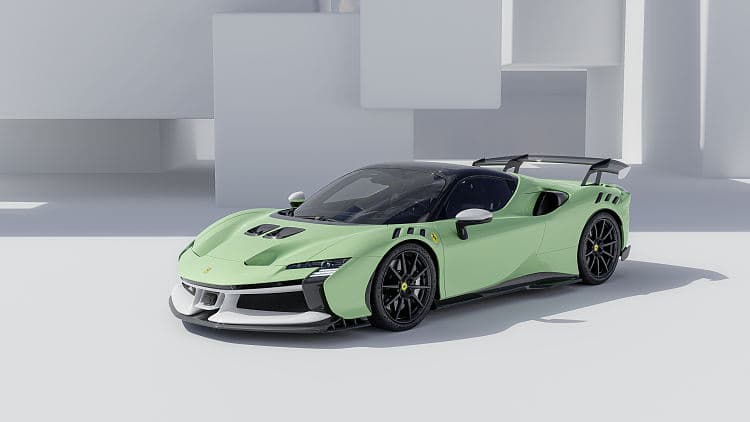 法拉利 SF90 xx spider 高清全屏壁纸
