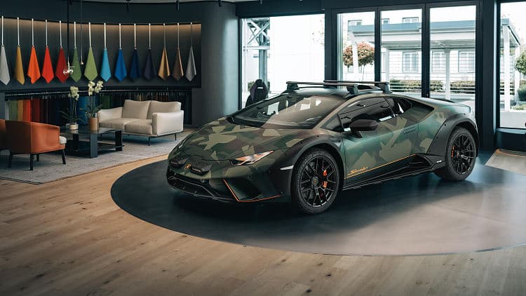 兰博基尼 Huracán sterrato all terrain ad personam 高清全屏壁纸