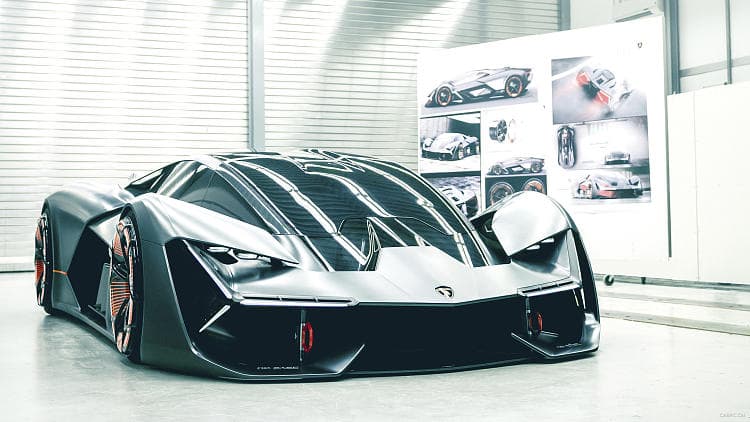 兰博基尼 Terzo Millennio concept 高清全屏壁纸