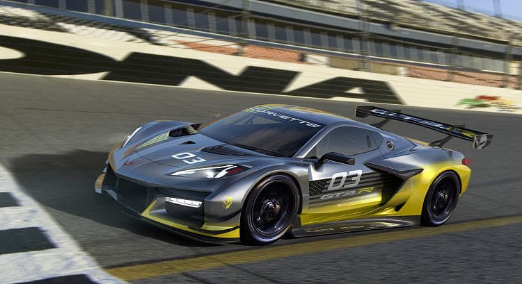 雪佛兰 科尔维特 z06 gt3 高清全屏壁纸