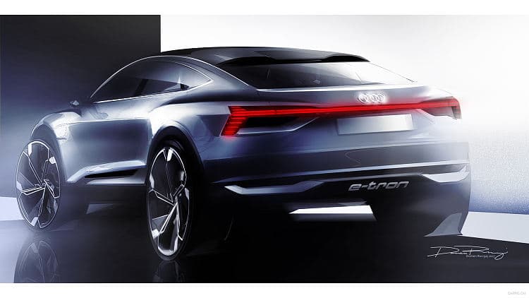 奥迪 概念车 e-tron sportback concept 高清手机竖屏壁纸