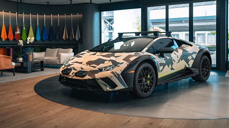 兰博基尼 Huracán sterrato all terrain ad personam 高清全屏壁纸