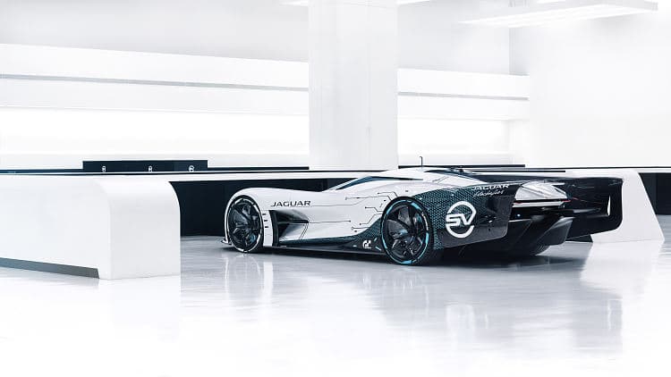 捷豹 Vision Gran Turismo SV 高清全屏壁纸