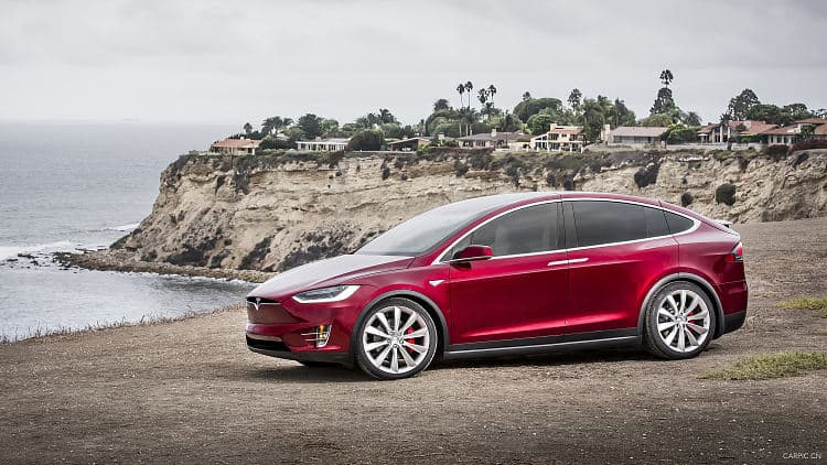 特斯拉 Model X  高清全屏壁纸