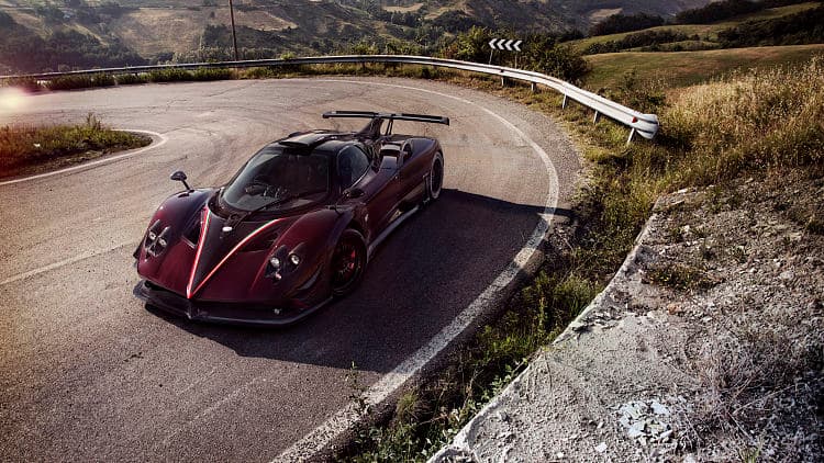 帕加尼 Zonda fantasma evo 高清全屏壁纸