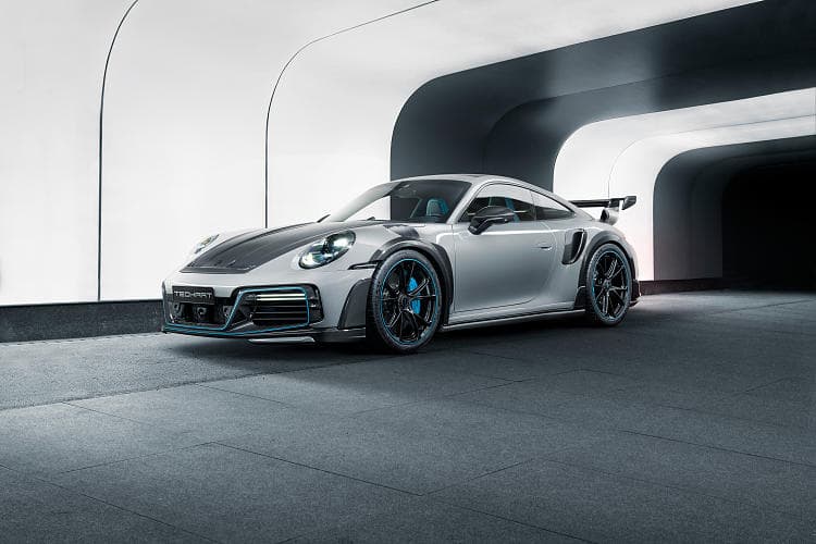 保时捷 911 TECHART GTstreet R 高清手机竖屏壁纸
