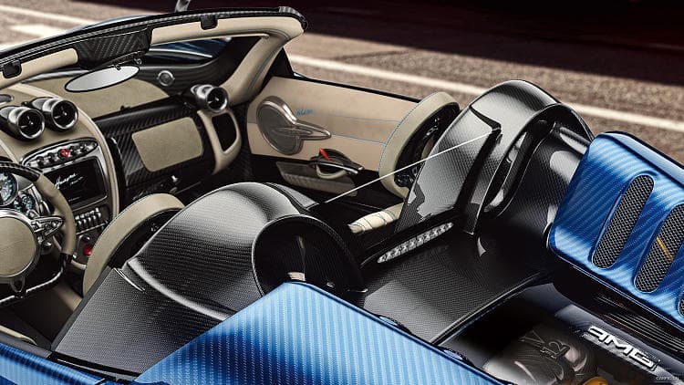 帕加尼 Huayra roadster 高清全屏壁纸