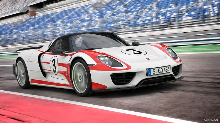 保时捷 918 spyder 高清全屏壁纸