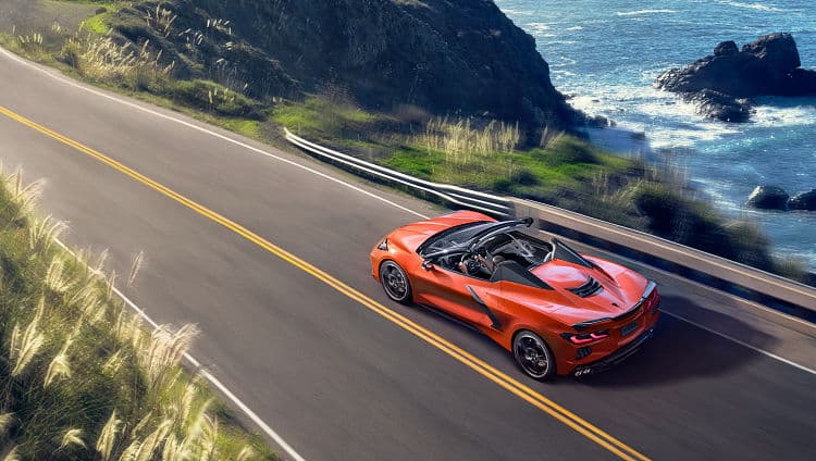 雪佛兰 科尔维特 stingray convertible 高清全屏壁纸