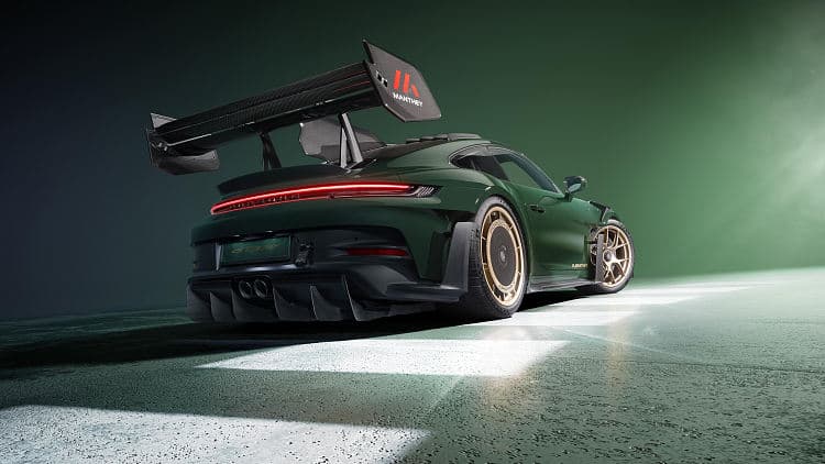 保时捷 911 gt3 rs with manthey kit 高清全屏壁纸