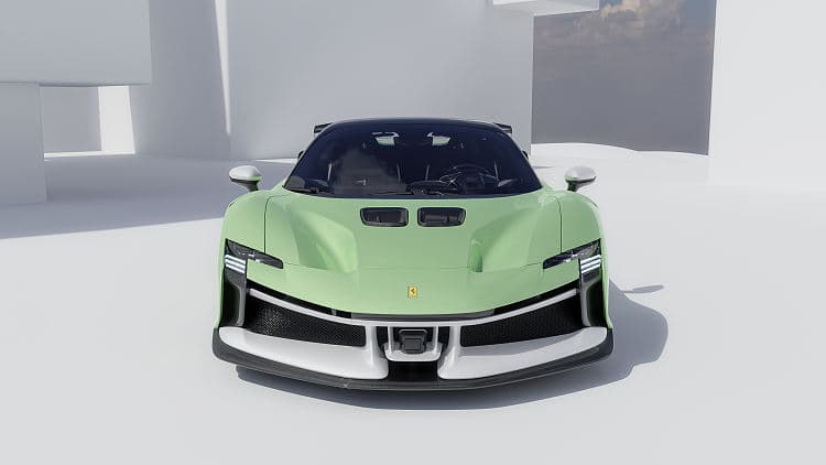 法拉利 SF90 xx spider 高清全屏壁纸