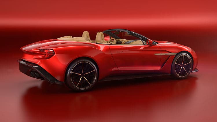 阿斯顿·马丁 Vanquish Zagato Volante 高清全屏壁纸