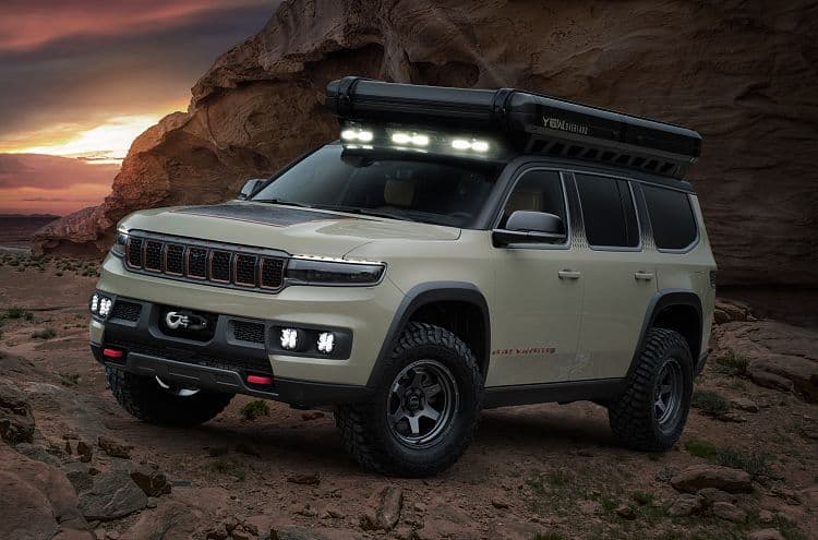 Jeep 大瓦格尼 overland concept 高清全屏壁纸
