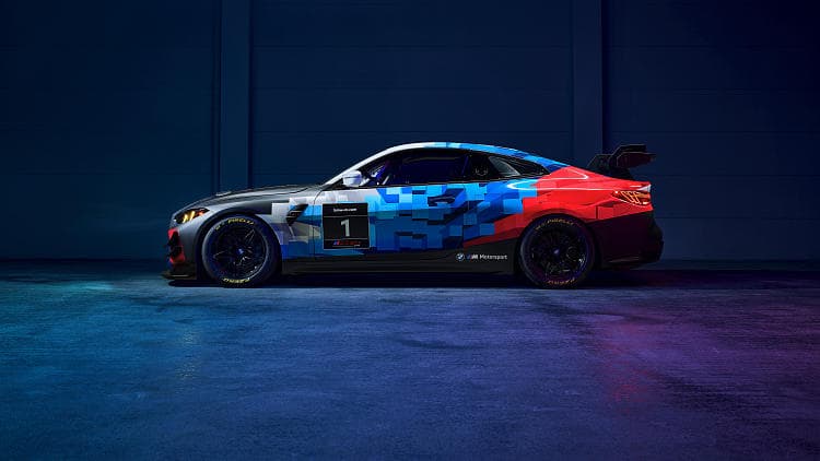 宝马 M4 gt4 evo 高清全屏壁纸