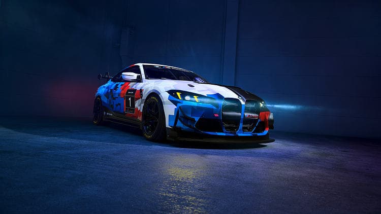 宝马 M4 gt4 evo 高清全屏壁纸
