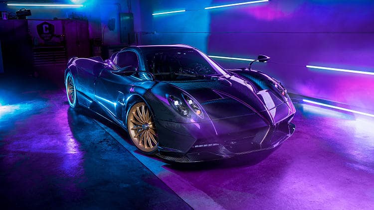 帕加尼 Huayra roadster 高清全屏壁纸