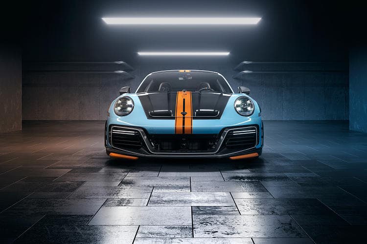 保时捷 911 TECHART GTstreet R 高清手机竖屏壁纸