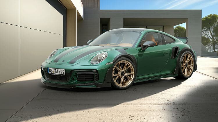 保时捷 911 techart_gtstreet_r_touring 高清全屏壁纸