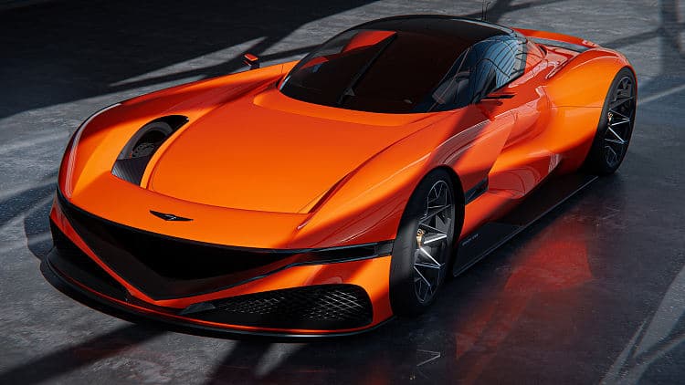 捷尼赛思 X Gran Berlinetta  高清全屏壁纸