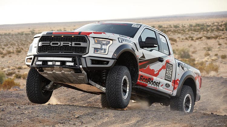 福特 F150 猛禽 race truck 高清全屏壁纸