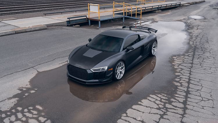 奥迪 R8 velgen wheels 高清全屏壁纸