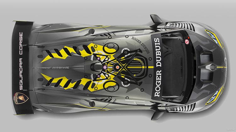 兰博基尼 Huracán super trofeo evo 高清全屏壁纸