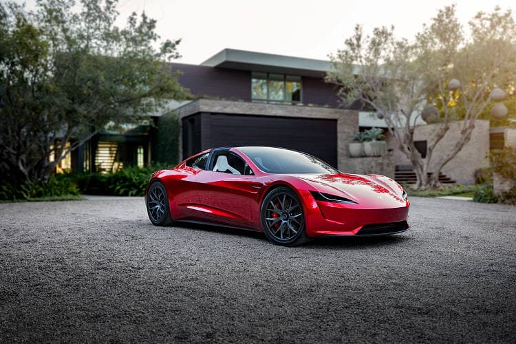 特斯拉 Roadster  高清全屏壁纸