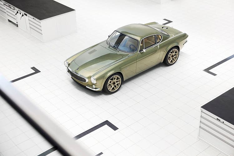 沃尔沃 P1800 GT Cyan 高清全屏壁纸