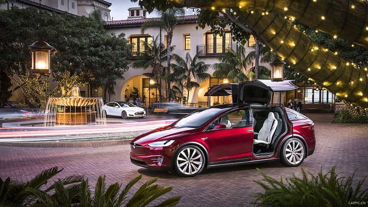 特斯拉 Model X  高清全屏壁纸