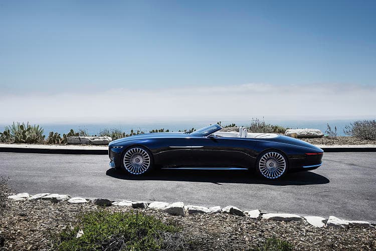 奔驰 概念车 mercedes-maybach 6 cabriolet 高清全屏壁纸