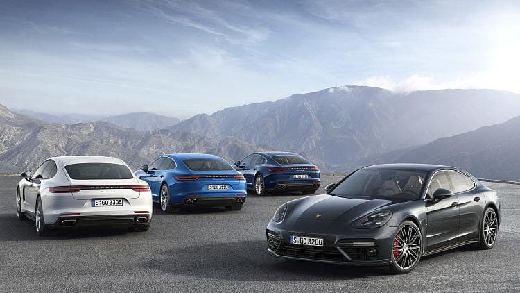 保时捷 Panamera hybrid 高清全屏壁纸