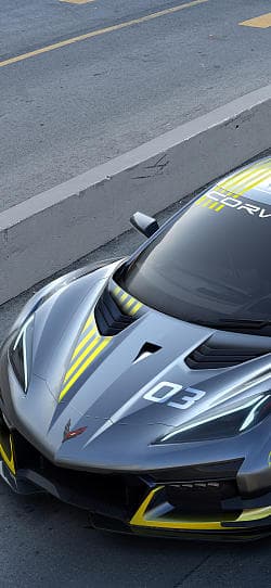 雪佛兰 科尔维特 z06 gt3 高清手机竖屏壁纸