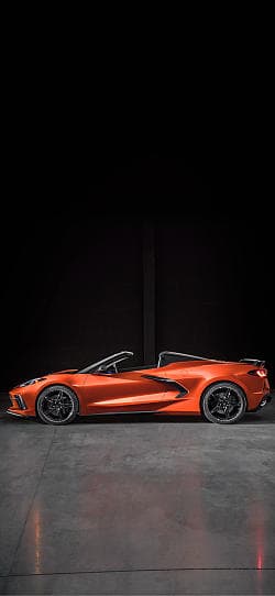 雪佛兰 科尔维特 stingray convertible 高清手机竖屏壁纸