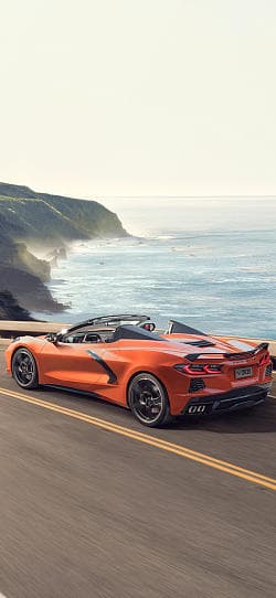 雪佛兰 科尔维特 stingray convertible 高清手机竖屏壁纸