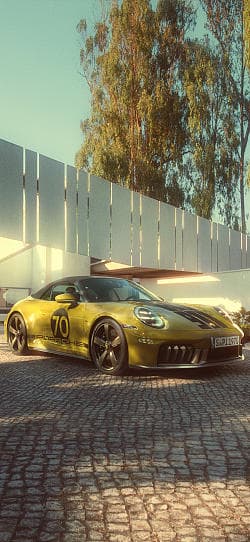 保时捷 911 Spirit 70 高清手机竖屏壁纸