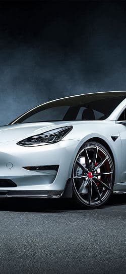 特斯拉 Model 3  高清手机竖屏壁纸